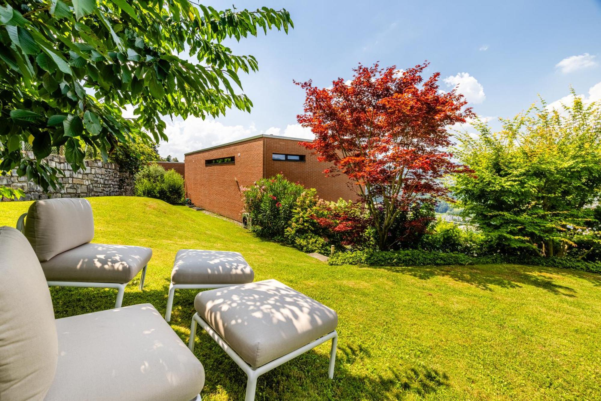 Villa Girandola With Private, Heated Pool Lugano Exteriör bild